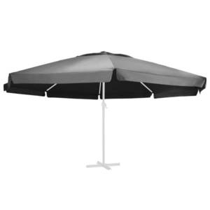 vidaXL Pânză de schimb umbrelă de soare de grădină, antracit, 600 cm imagine