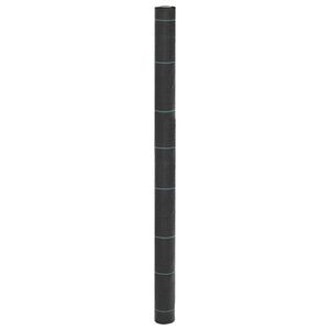 vidaXL Membrană antiburuieni, negru, 1, 5x25 m, PP imagine