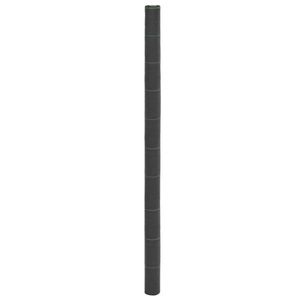 vidaXL Membrană antiburuieni, negru, 2x10 m, PP imagine