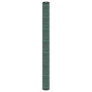vidaXL Membrană antiburuieni, verde, 1, 5x200 m, PP imagine