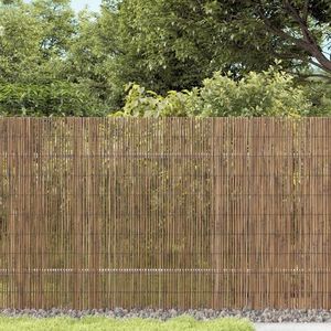 vidaXL Gard de grădină, 300x90 cm, stuf imagine