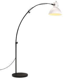 vidaXL Lampă de podea 25 W, alb, 150 cm, E27 imagine