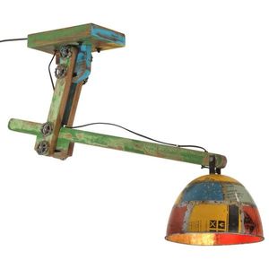 vidaXL Lampă de tavan 25 W, multicolor, 105x30x65-108 cm, E27 imagine