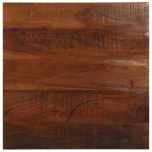 vidaXL Blat de masă pătrată, 40x40x2, 5 cm, lemn masiv reciclat imagine