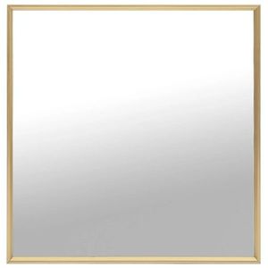 vidaXL Oglindă, auriu, 50x50 cm imagine