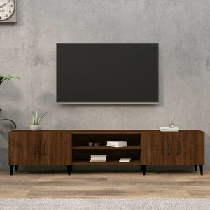 vidaXL Comodă TV, stejar maro, 180x31, 5x40 cm, lemn prelucrat imagine