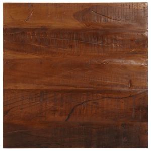vidaXL Blat de masă pătrată, 60x60x1, 5 cm, lemn masiv reciclat imagine