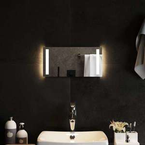 vidaXL Oglindă de baie cu LED, 40x20 cm imagine