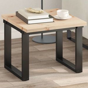 vidaXL Blat de masă pătrat, 50x50x2, 5 cm, lemn masiv de pin imagine