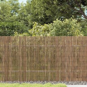 vidaXL Gard de grădină, 500x80 cm, stuf imagine