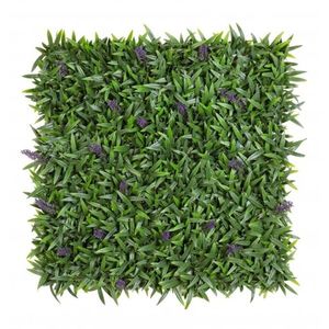 Panou verde artificial / gradina verticala artificiala Lavender Green, Bizzotto, 50x50 cm imagine