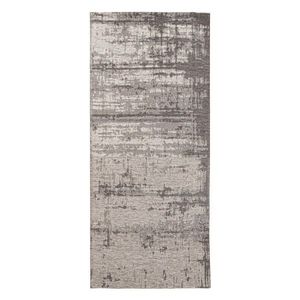 Covor Yuno, Bizzotto, 80 x 150 cm, tesatura Chenille/policoton, verso din latex, gri imagine