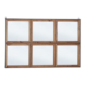 Oglinda decorativa, Border, Bizzotto, 92.5x52.5 cm, otel/sticla imagine