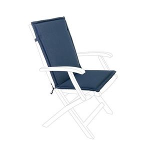 Perna pentru scaun de gradina Poly180, Bizzotto, 45 x 94 cm, poliester impermeabil, albastru imagine