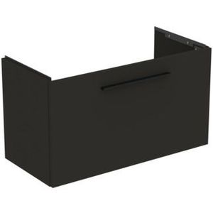 Dulap baza suspendat Ideal Standard i.life S cu un sertar 80cm gri carbon mat imagine