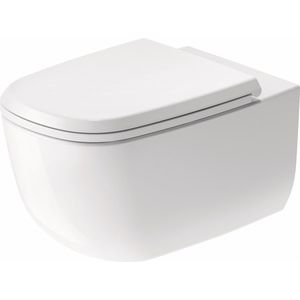 Vas WC suspendat Duravit Aurena Rimless 57x36.5cm HygieneGlaze Plus alb imagine