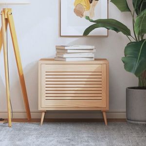 vidaXL Ușă de dulap cu design lambriu, 39, 5x59, 4 cm, lemn masiv de pin imagine