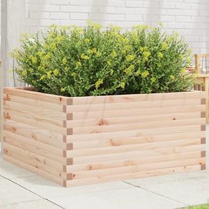 vidaXL Jardinieră de grădină, 90x90x46 cm, lemn masiv de pin imagine