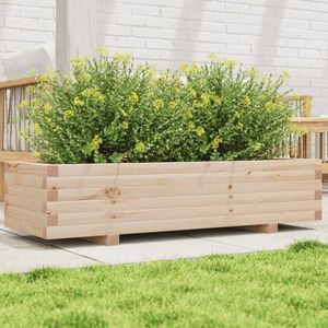vidaXL Jardinieră de grădină, 110x40x26, 5 cm, lemn masiv de pin imagine