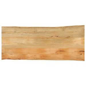 vidaXL Blat masă cu margini, 140x60x3, 8 cm, lemn masiv mango imagine