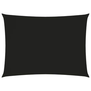 vidaXL Parasolar, negru, 2x3, 5 m, țesătură oxford, dreptunghiular imagine