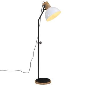 vidaXL Lampă de podea 25 W, alb, 30x30x100-150 cm, E27 imagine