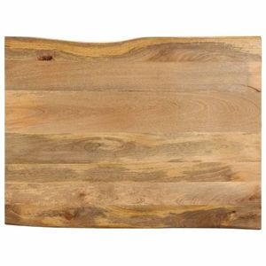 vidaXL Blat masă cu margini, 100x80x3, 8 cm, lemn masiv mango imagine
