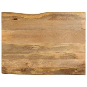 vidaXL Blat masă cu margini, 110x80x3, 8 cm, lemn masiv mango imagine
