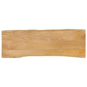 vidaXL Blat masă cu margini, 110x40x3, 8 cm, lemn masiv mango imagine