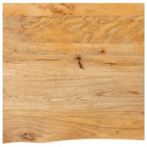 vidaXL Blat de masă contur organic 40x40x3, 8 cm lemn masiv de mango imagine