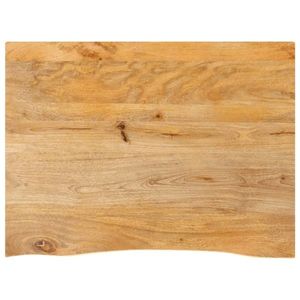 vidaXL Blat de masă contur organic 90x60x3, 8 cm lemn masiv de mango imagine