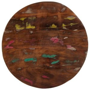 vidaXL Blat de masă rotund, Ø 70x3, 8 cm, lemn masiv reciclat imagine