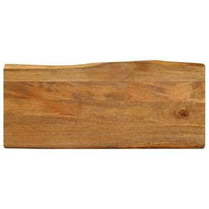 vidaXL Blat masă cu margini, 90x40x3, 8 cm, lemn masiv mango imagine