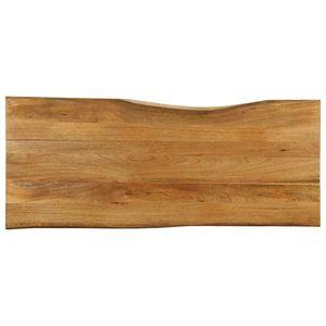 vidaXL Blat masă cu margini, 140x60x3, 8 cm, lemn masiv mango imagine