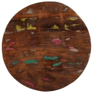 vidaXL Blat de masă rotund, Ø 60x3, 8 cm, lemn masiv reciclat imagine