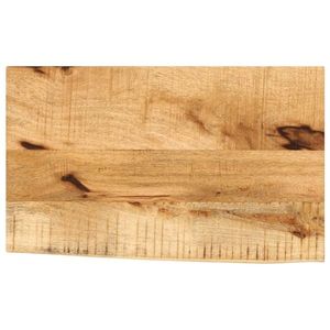 vidaXL Blat de masă margine naturală, 40x20x2, 5 cm, lemn masiv mango imagine