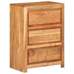 vidaXL Dulap cu sertar, 55x33x75 cm, lemn masiv de acacia imagine