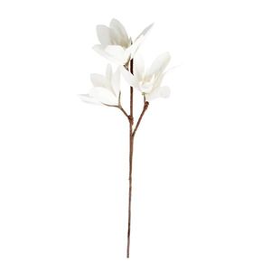 Floare decorativa Magnolium alb 100 cm imagine