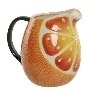 Carafa Citrus Orange din ceramica portocaliu 20x14x19 cm imagine