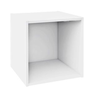 Raft modular Composite Cube, Bizzotto, 35x35x35 cm, PAL/MDF, alb imagine