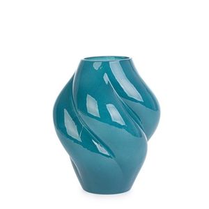 Vaza Daven, Bizzotto, 16x20 cm, sticla, albastru imagine