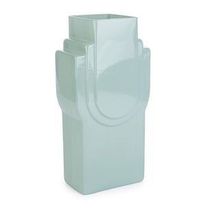 Vaza Frey, Bizzotto, 16x10x31.5 cm, sticla, verde imagine