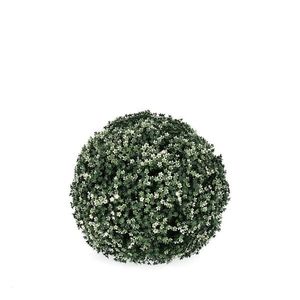 Planta artificiala in forma de sfera Gypsophilia, Bizzotto, D33 cm, polietilena, rezistenta la soare, verde imagine