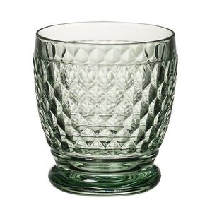 Set 4 pahare de whiskey, Villeroy & Boch, Boston, 330 ml, sticla cristal, verde imagine
