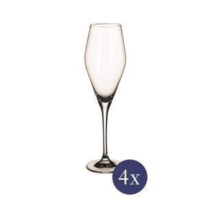 Set 4 pahare pentru sampanie, Villeroy & Boch, La Divina, 260 ml, sticla cristal imagine