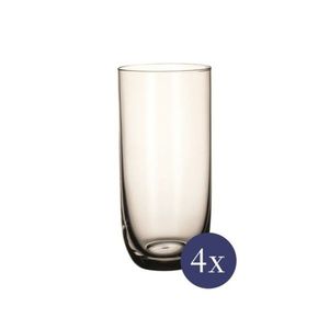 Set 4 pahare Longdrink, Villeroy & Boch, La Divina, 440 ml, sticla cristal imagine