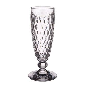 Set 4 pahare de sampanie, Villeroy & Boch, Boston, 145 ml, sticla cristal, transparent imagine