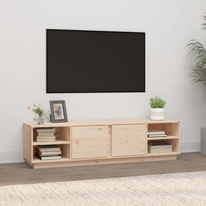 vidaXL Comodă TV, 156x40x40 cm, lemn masiv de pin imagine