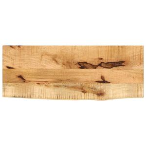vidaXL Blat de masă margine naturală, 70x20x2, 5 cm, lemn masiv mango imagine