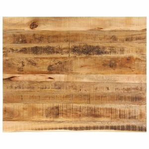 vidaXL Blat de masă margine naturală, 90x80x2, 5 cm, lemn masiv mango imagine